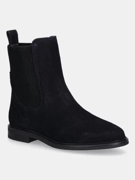 Tommy Hilfiger botine din piele întoarsă FLAG SUEDE CHELSEA BOOT
