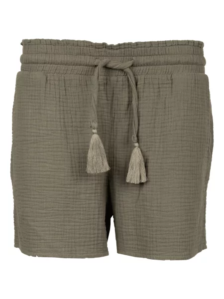 Antargo Nadrág Women's Musselin Shorts olíva