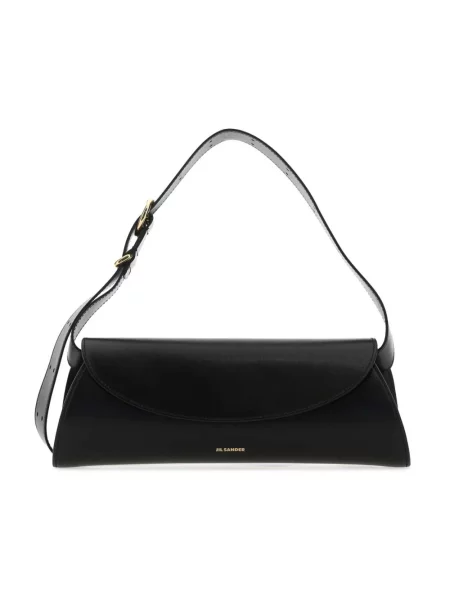 Torebka Jil Sander skórzana czarna