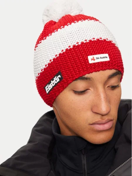 Čepice Eisbär červený
