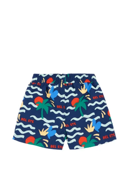 Kąpielówki dziecięce Petit Bateau niebieskie