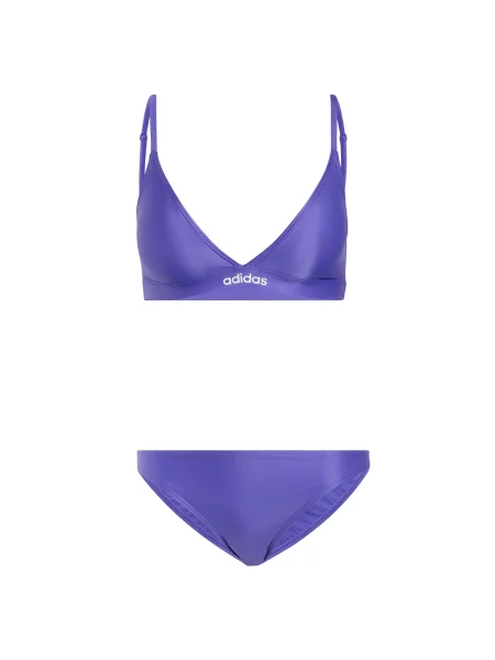 ADIDAS SPORTSWEAR Sportski bikini Ess ljubičasto plava bijela