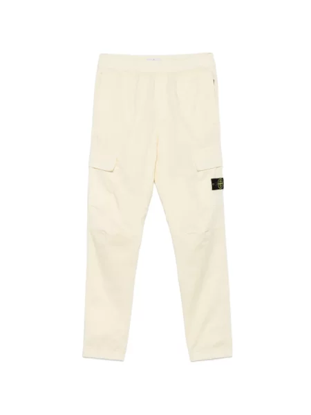 Spodnie cargo dziecięce Stone Island żółte