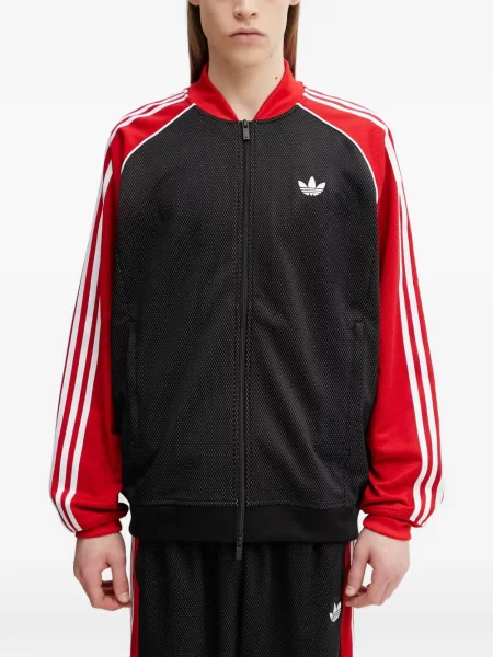 Pantaloni scurți Adidas alergare cu decolteu rotund plasă negru