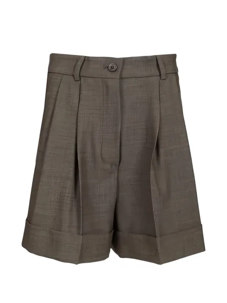 Pantaloni scurți P.a.r.o.s.h. plisate gri