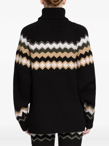 Pulover Elie Saab tricotate negru