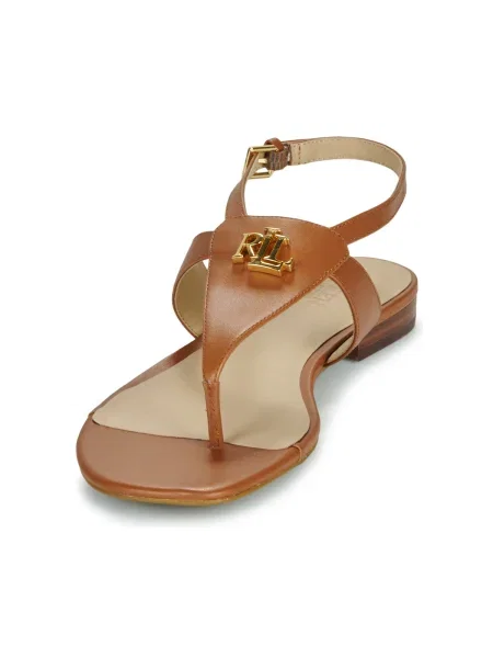 Pantofi Lauren Ralph Lauren din piele maro