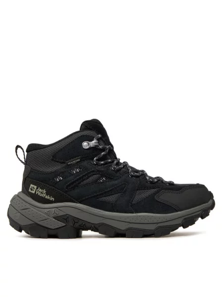 Jack Wolfskin Trekking čevlji Vojo Tour Mid W siva