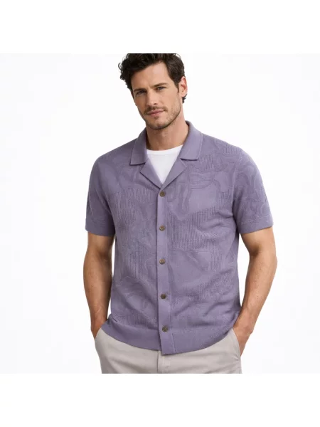 Sweter Hugo fioletowy