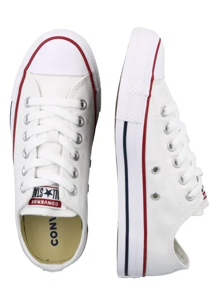 CONVERSE Nízke tenisky Chuck Taylor All Star / tmavomodrá / tmavočervená biela