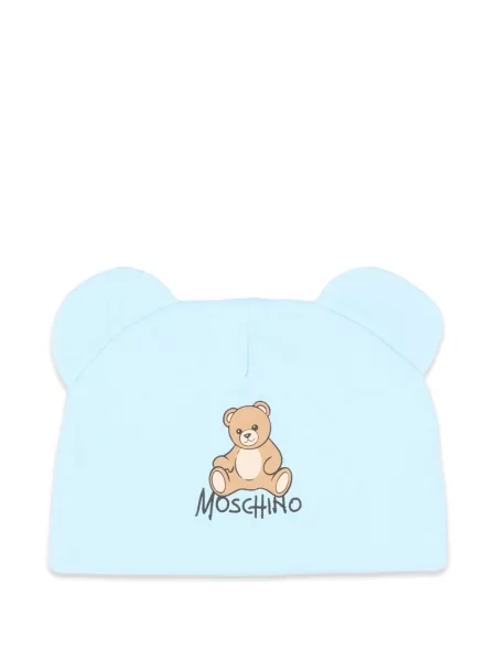 Czapka dziecięca Moschino niebieska