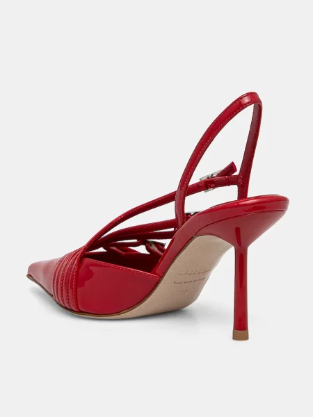 Шкіряні туфлі Le Silla Chanel Scarlet червоний