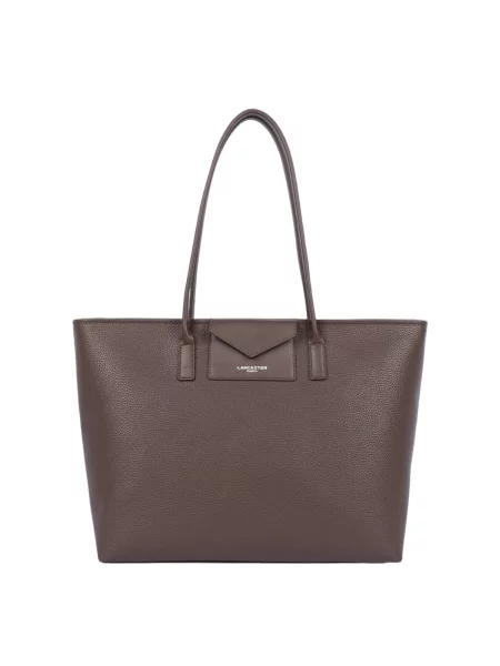 LANCASTER Paris Pirkinių krepšys Lancaster Sac cabas épaule Zippé Maya Double KBA Marron' ruda