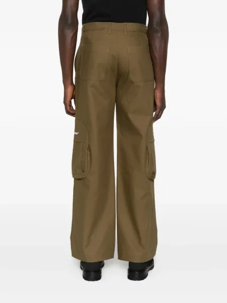 Pantaloni cargo Off-white alb