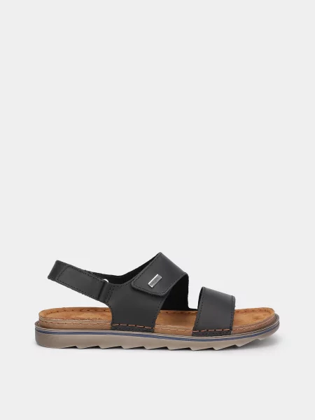 Шкіряні Сандалії Gunter чорний