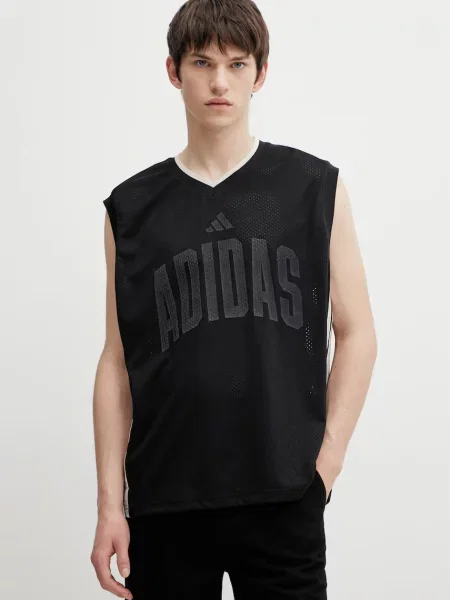 Trikó póló Adidas fekete