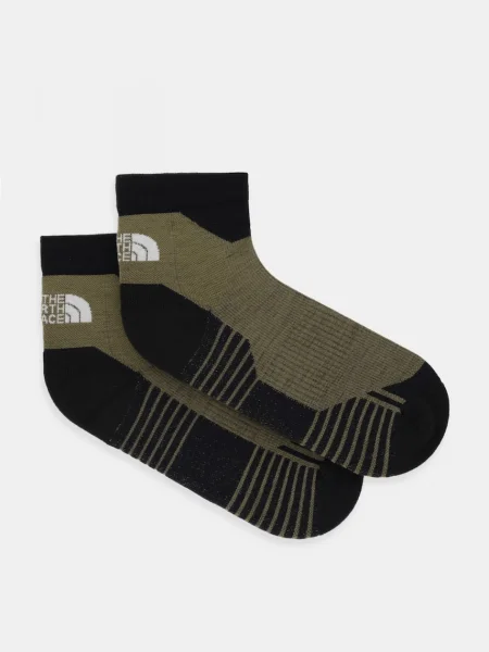 Nogavice z dodatkom volne The North Face Hiking Quarter zelena