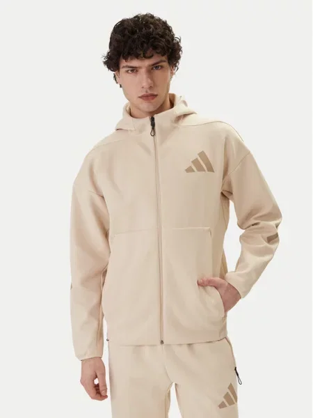 ADIDAS SPORTSWEAR Sportinis džemperis Z.N.E. smėlio