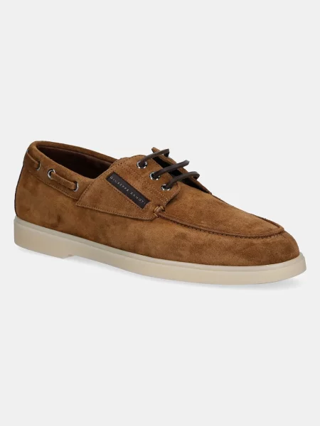 Mocasini Giuseppe Zanotti din piele maro