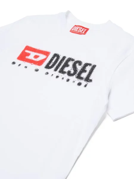Koszulka dziecięca Diesel biała