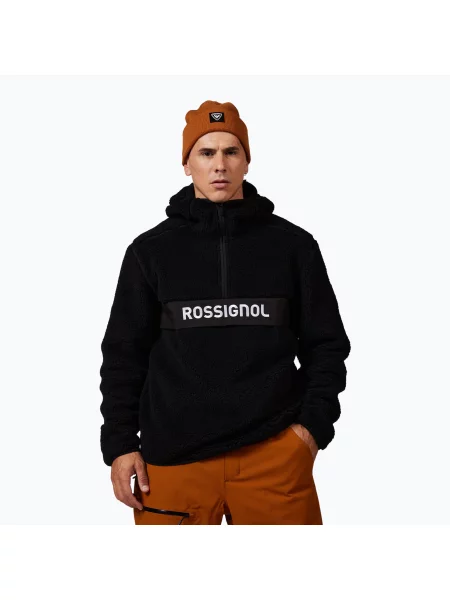 Флийс анорак Rossignol черно