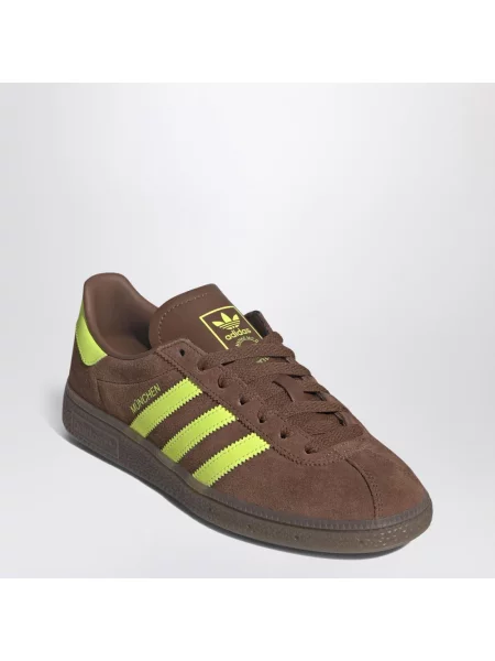 Sneakersy Adidas Originals zamszowe brązowe