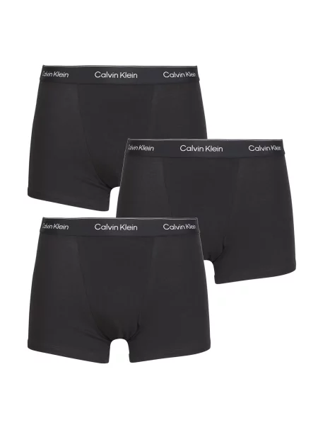 Spodní prádlo Calvin Klein Jeans RELAXED FIT TRUNK X3 bílé