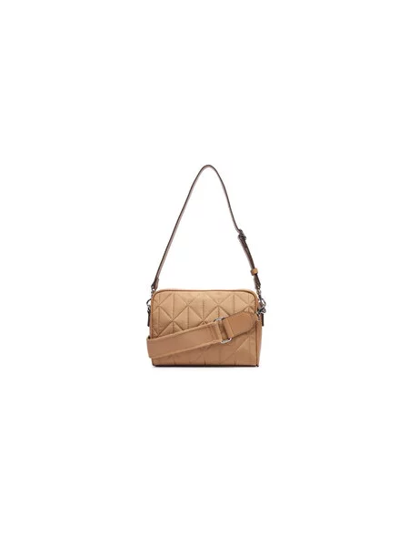 Calvin Klein Táska Emblem Aop Jacquard Bucket bézs