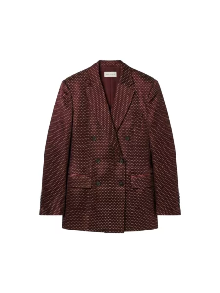 Marynarka Dries Van Noten czerwona