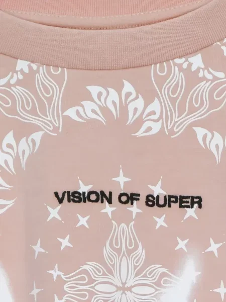 Hanorac Vision Of Super cu imagine roz
