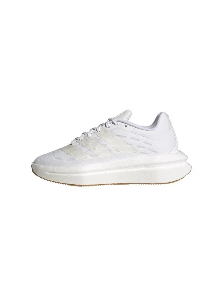 Bežecké bežecké topánky Adidas so sieťovinou biela