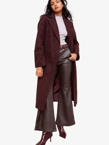 Friends Like These Palton de primăvară-toamnă burgundy roșu