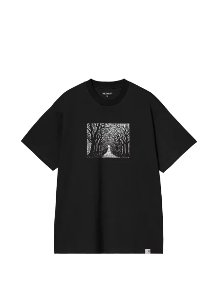 Marškinėliai Carhartt Wip juoda