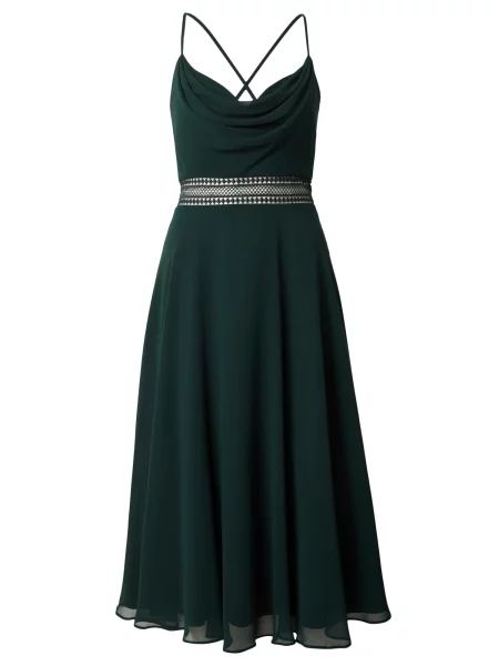 Vera Mont Rochie de cocktail închis verde