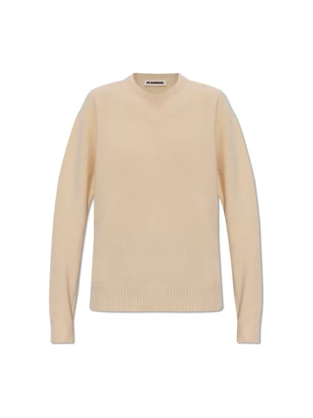 Sweter Jil Sander wełniany beżowy