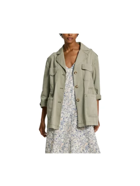 Kurtka jeansowa Pepe Jeans zielona