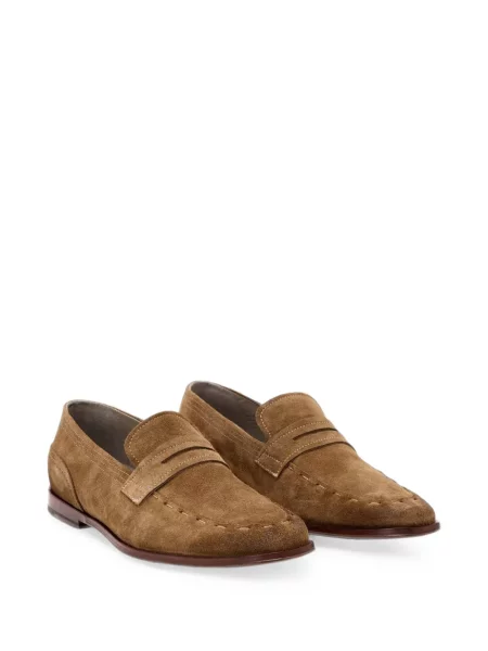 Loafersy Allsaints hnedá