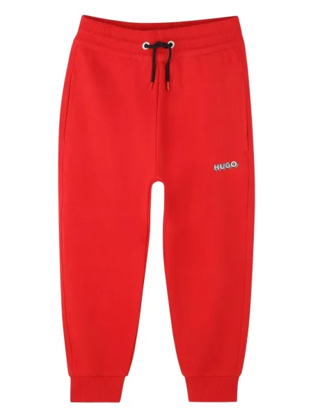 Joggery dziecięce Hugo czerwone