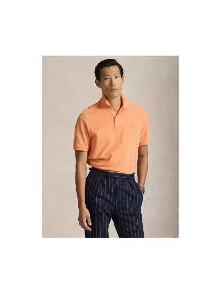 Koszulka polo Polo Ralph Lauren pomarańczowa