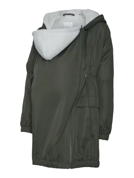 MAMALICIOUS Zimní parka tmavě šedá