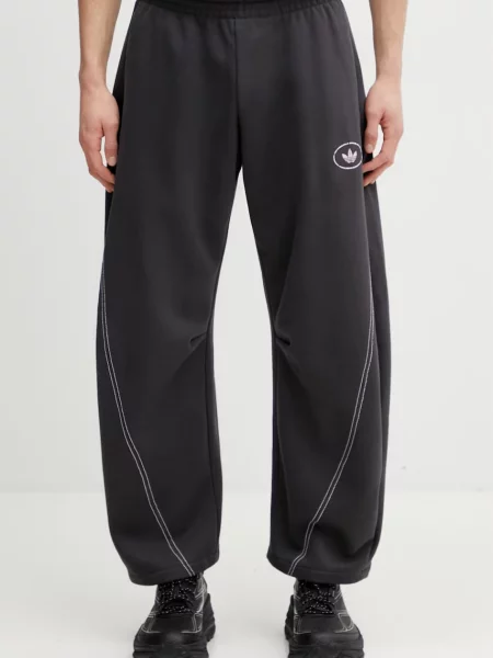 Adidas Originals Spodnie Dresowe Graphic schwarz szare