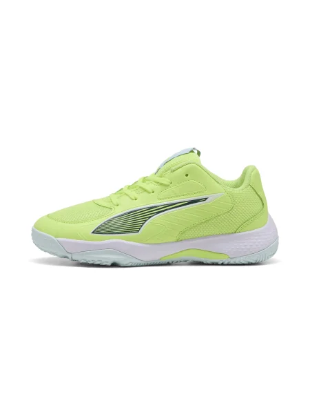 PUMA Pantofi sport Accelerate 4 galben neon / negru alb