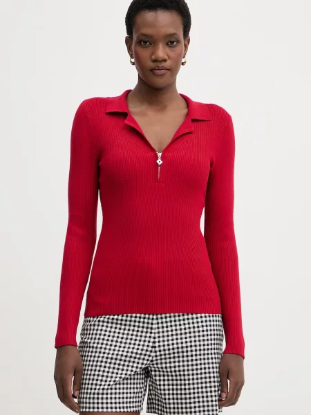 Morgan sweter z czerwony