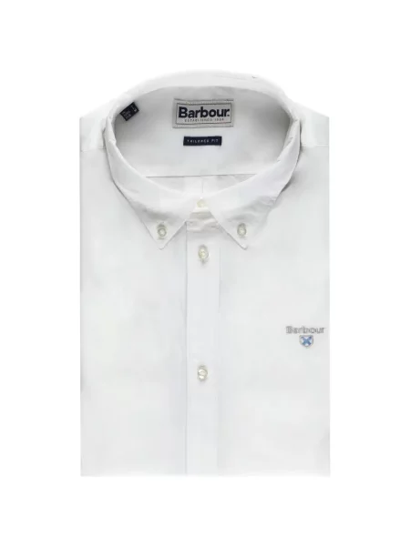 Риза Barbour бяло
