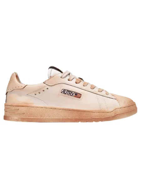 Sneakersy Autry skórzane białe