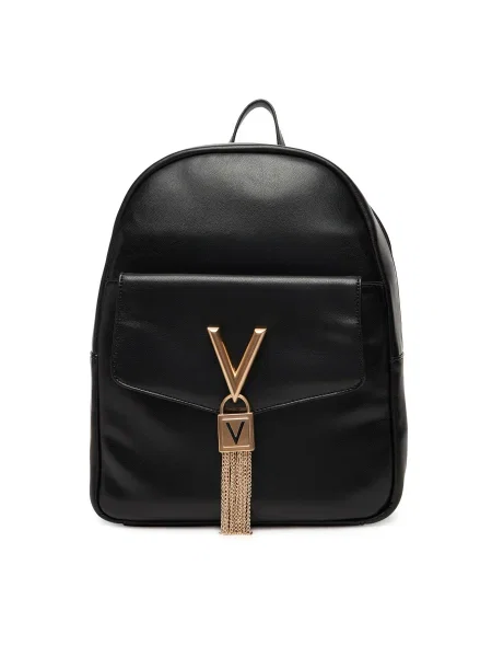 Раница Valentino с апликация черно