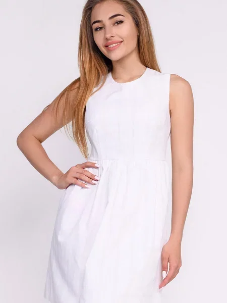 CARICA Сукня міні білий