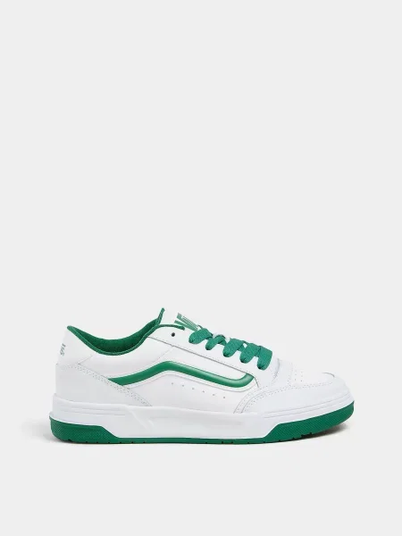 Кожаные кеды Vans белые