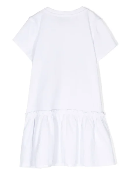 Dětské šaty Moschino bílé
