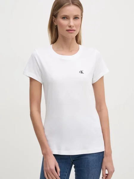 Calvin Klein Jeans Тениска бежово